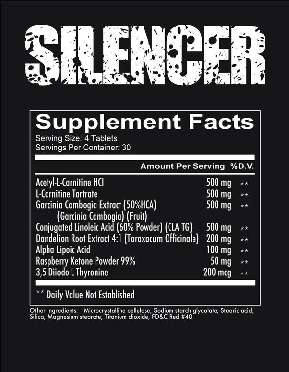 SILENCER - STIM FREE FAT BURNER