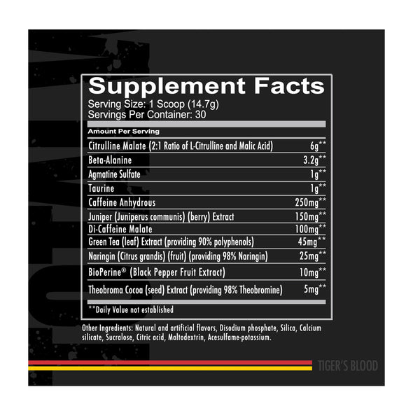 TOTAL WAR - PRE WORKOUT